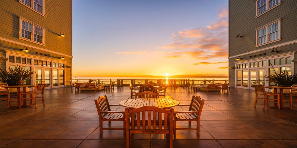 InterContinental The Clement Monterey outdoor patio